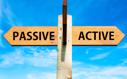 active passive roadsigns